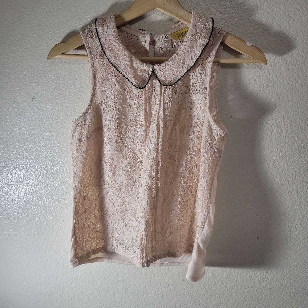 Princess Vera Wang Tank Top With Lace